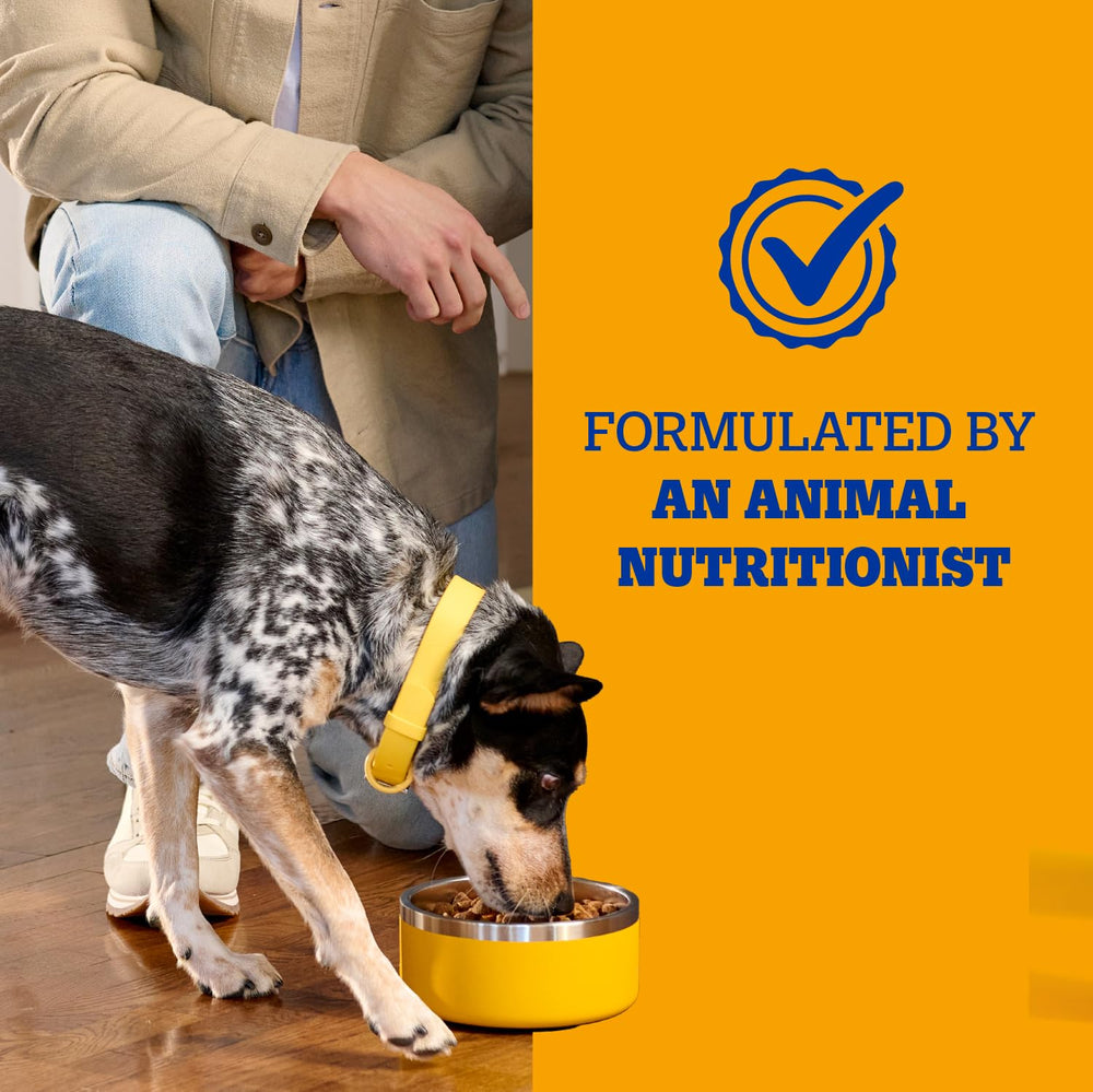 Pedigree étiquette ingrédients montrant la marque et la composition nutritive