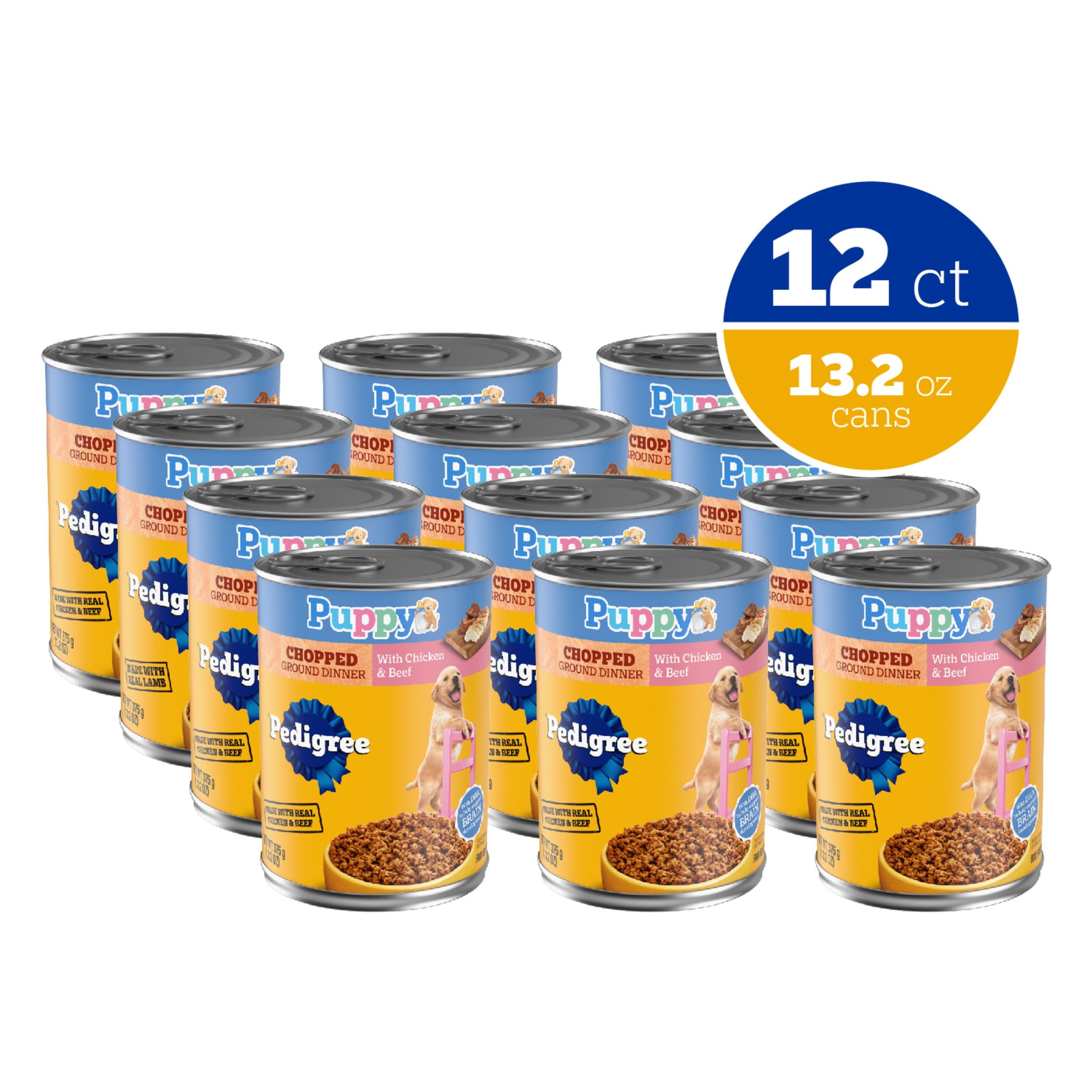 Pedigree gros plan sur la texture des morceaux, appétence et tendreté