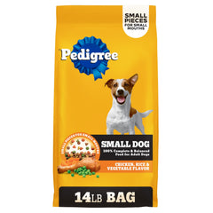 pedigree paquet face avant montrant la marque et la recette pour confiance