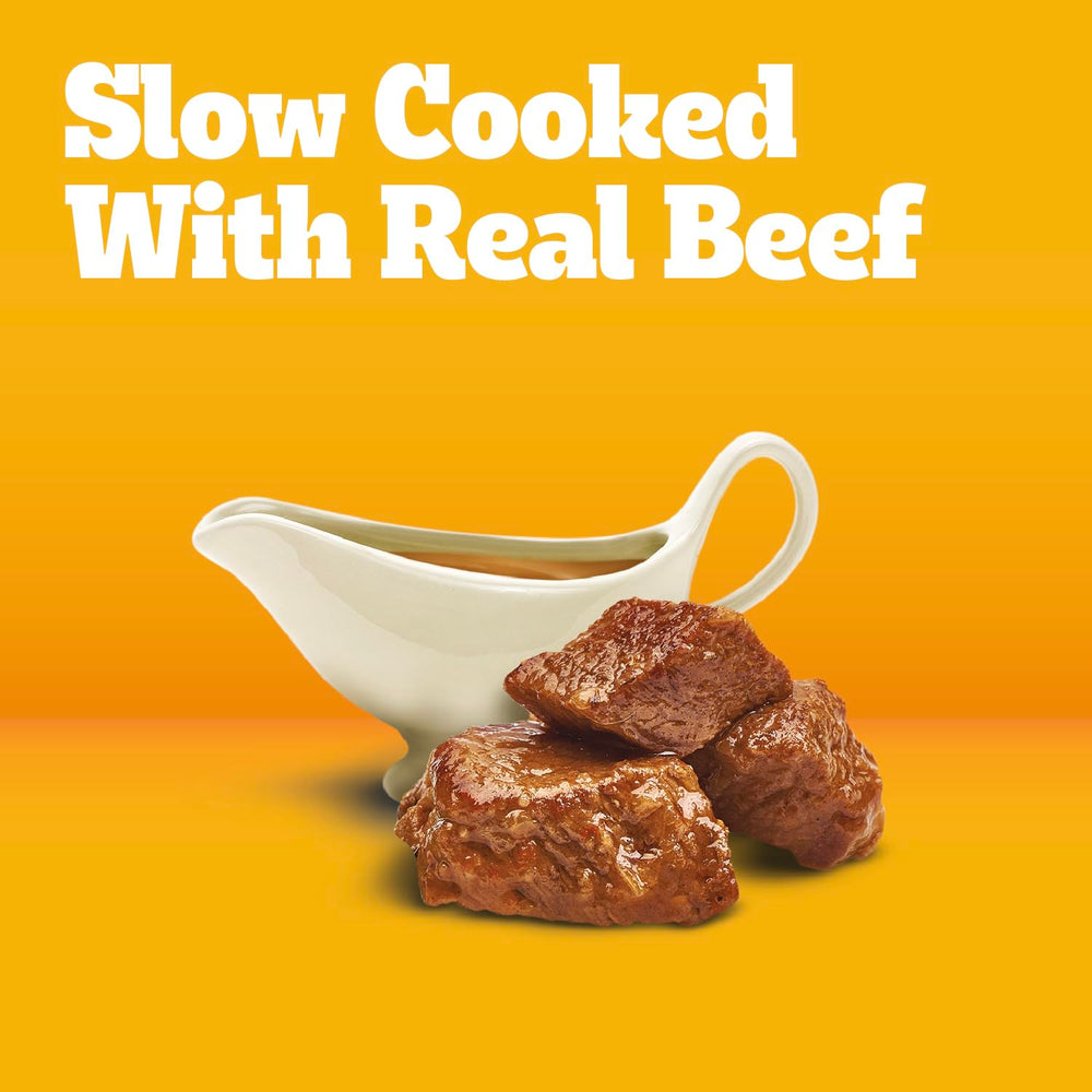 Pedigree sauce brillante en gros plan affichant aspect savoureux