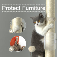 PEEKAB gros plan sisal naturel durable pour griffades efficaces