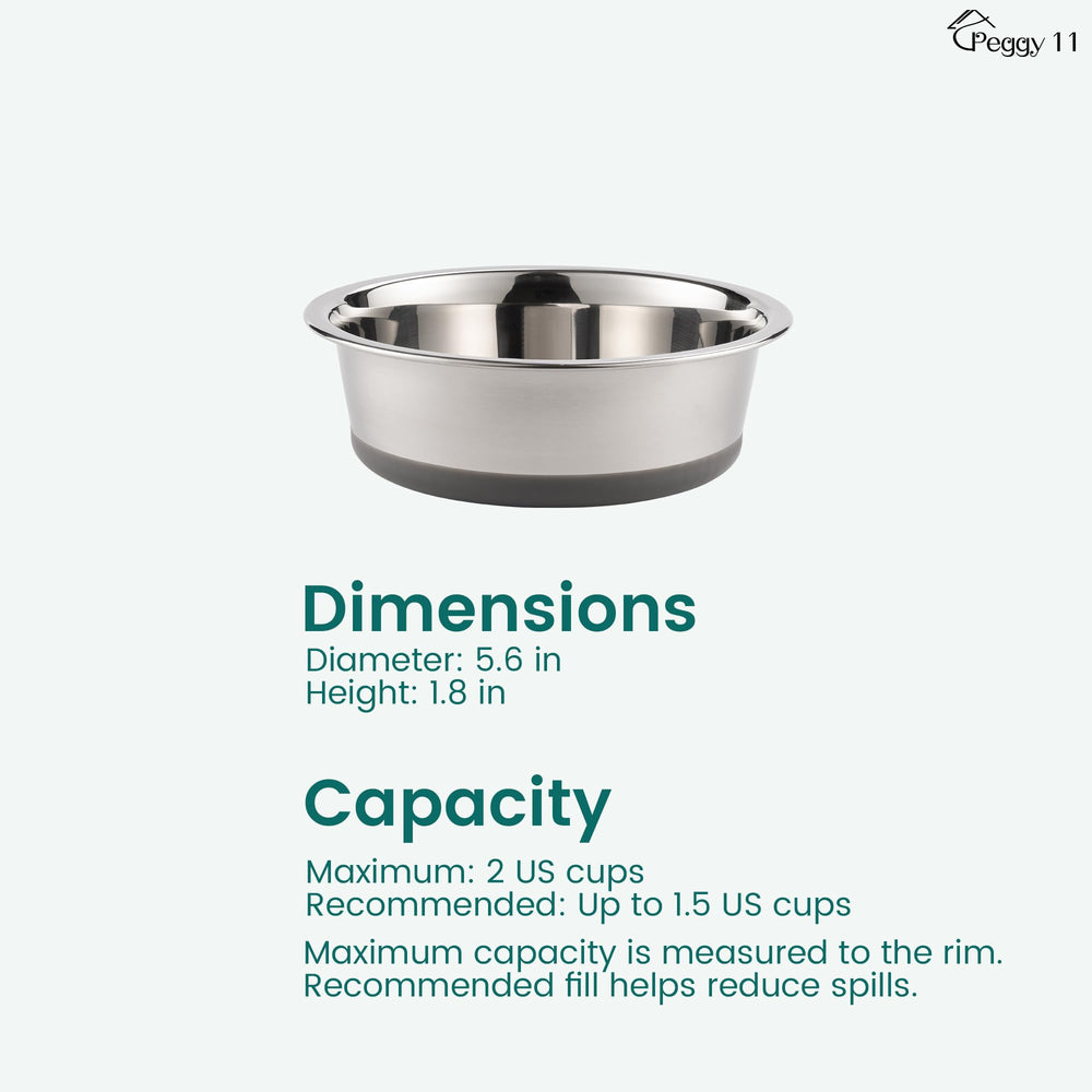 PEGGY11 gamelles empilées pour rangement compact et gain de place