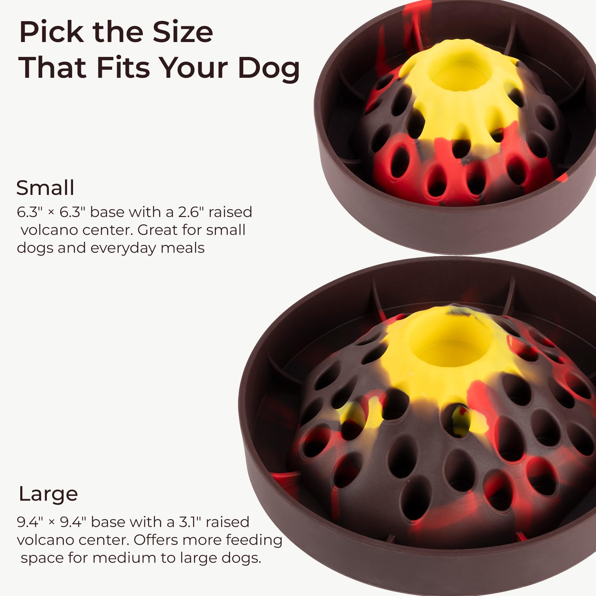 PEGGY11 comparaison taille montre capacité pour chiens moyens et grands