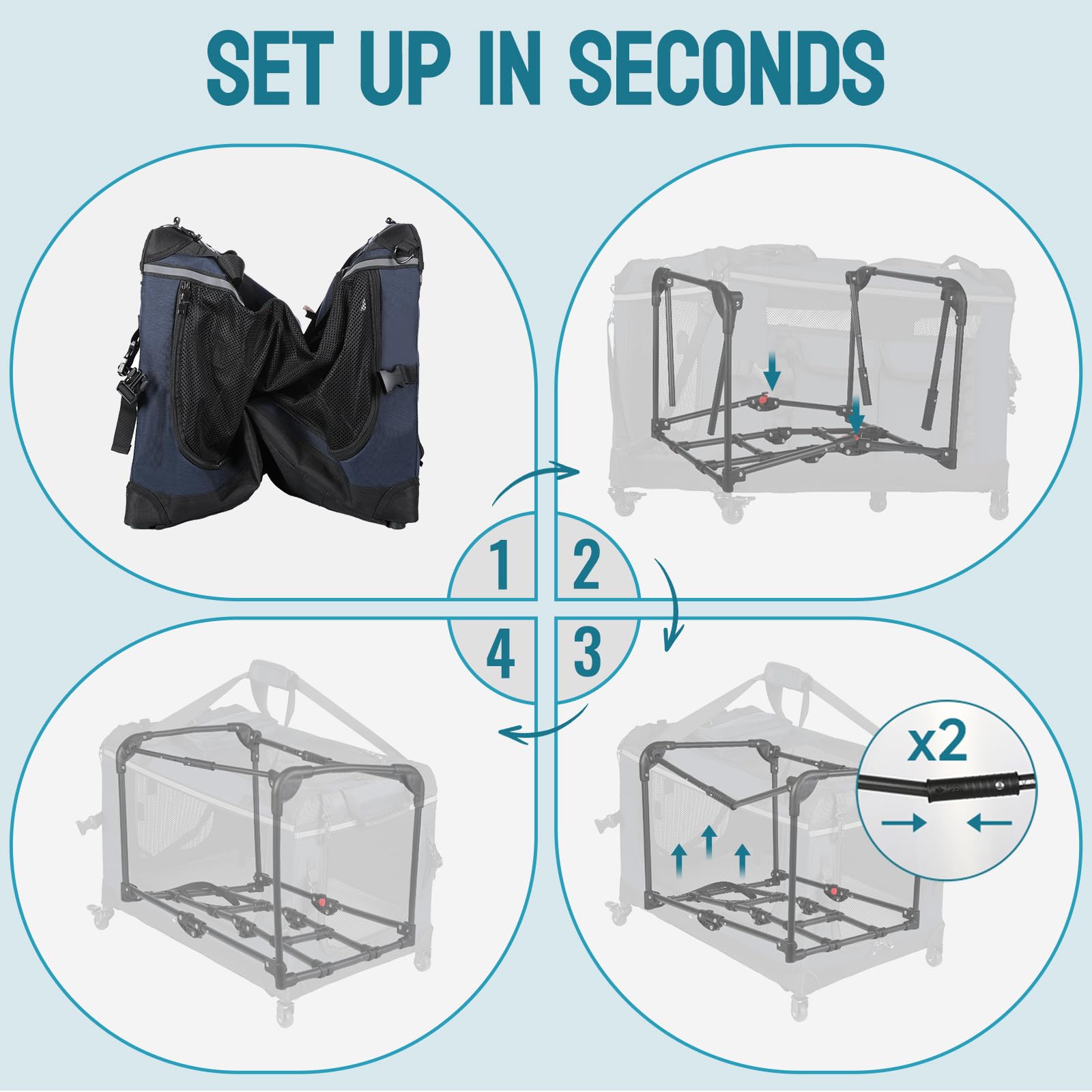 PEGIC coussin polaire intérieur confortable assurant chaleur stable
