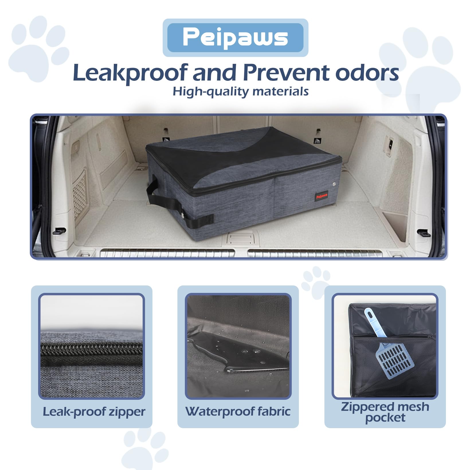 Peipaws doublure intérieure imperméable protégeant contre les liquides
