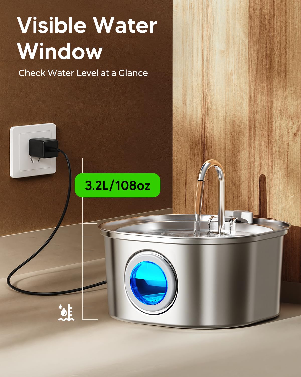 PEKTACO filtre triple montrant éponge charbon résine pour eau plus propre