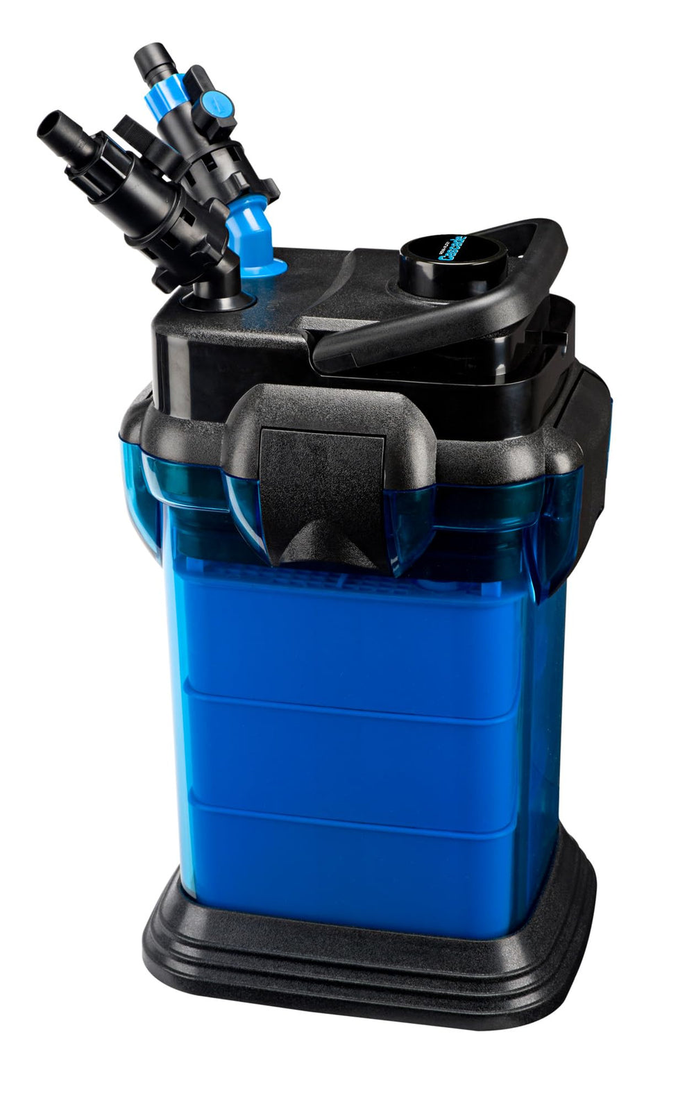 Penn-Plax Cascade 1000 face montrant boîtier compact et gain de place