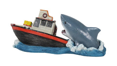 Penn-Plax Jaws décor en aquarium illustrant ambiance nautique