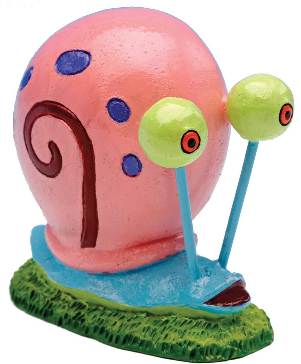 Penn-Plax vue de groupe des 7 pièces recréant Bikini Bottom, décor vivant