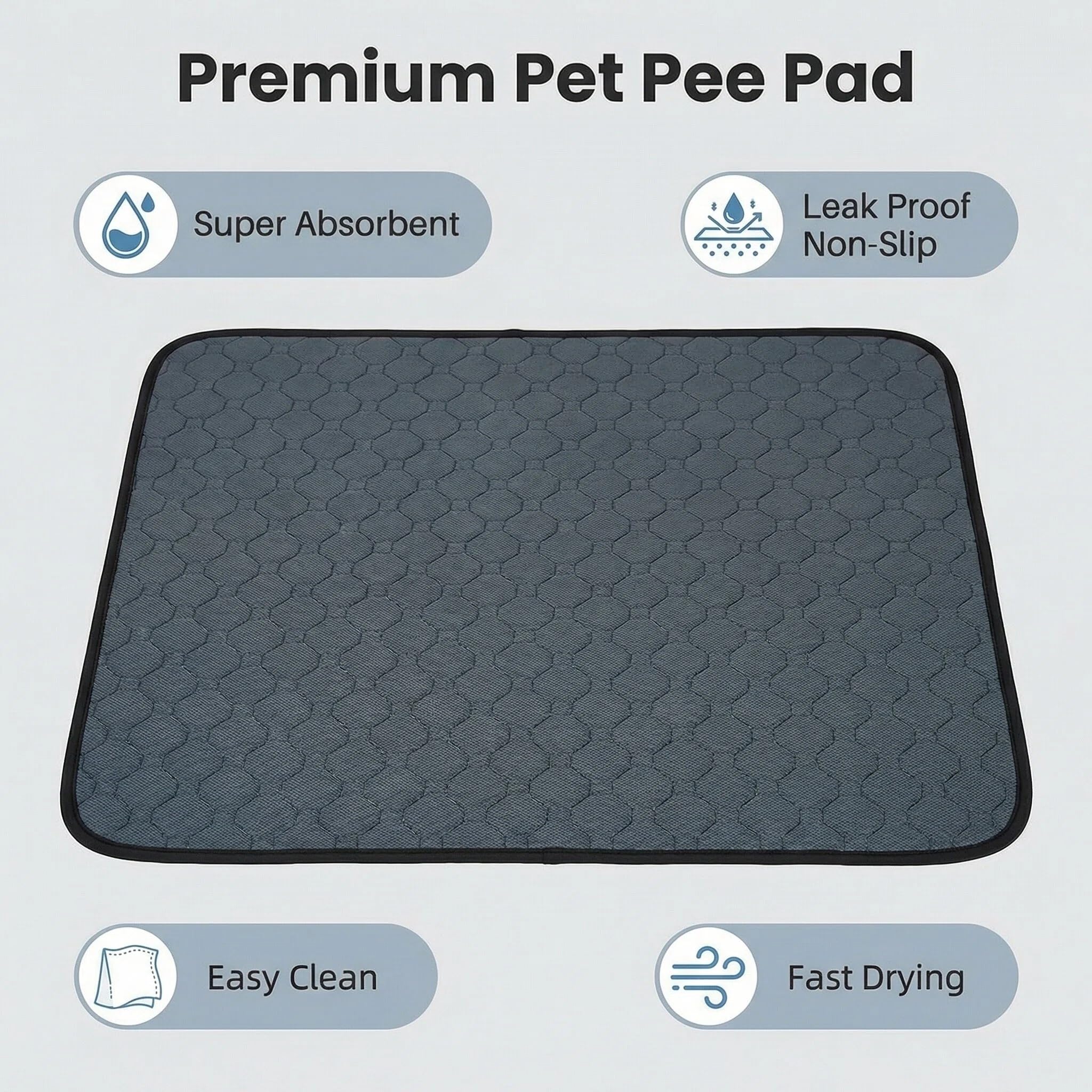 pequano tapis en usage avec cochon d'Inde surface sèche et confortable
