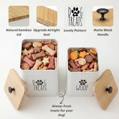 PERFNIQUE boîtes avec biscuits et bâtonnets montrant capacité pratique