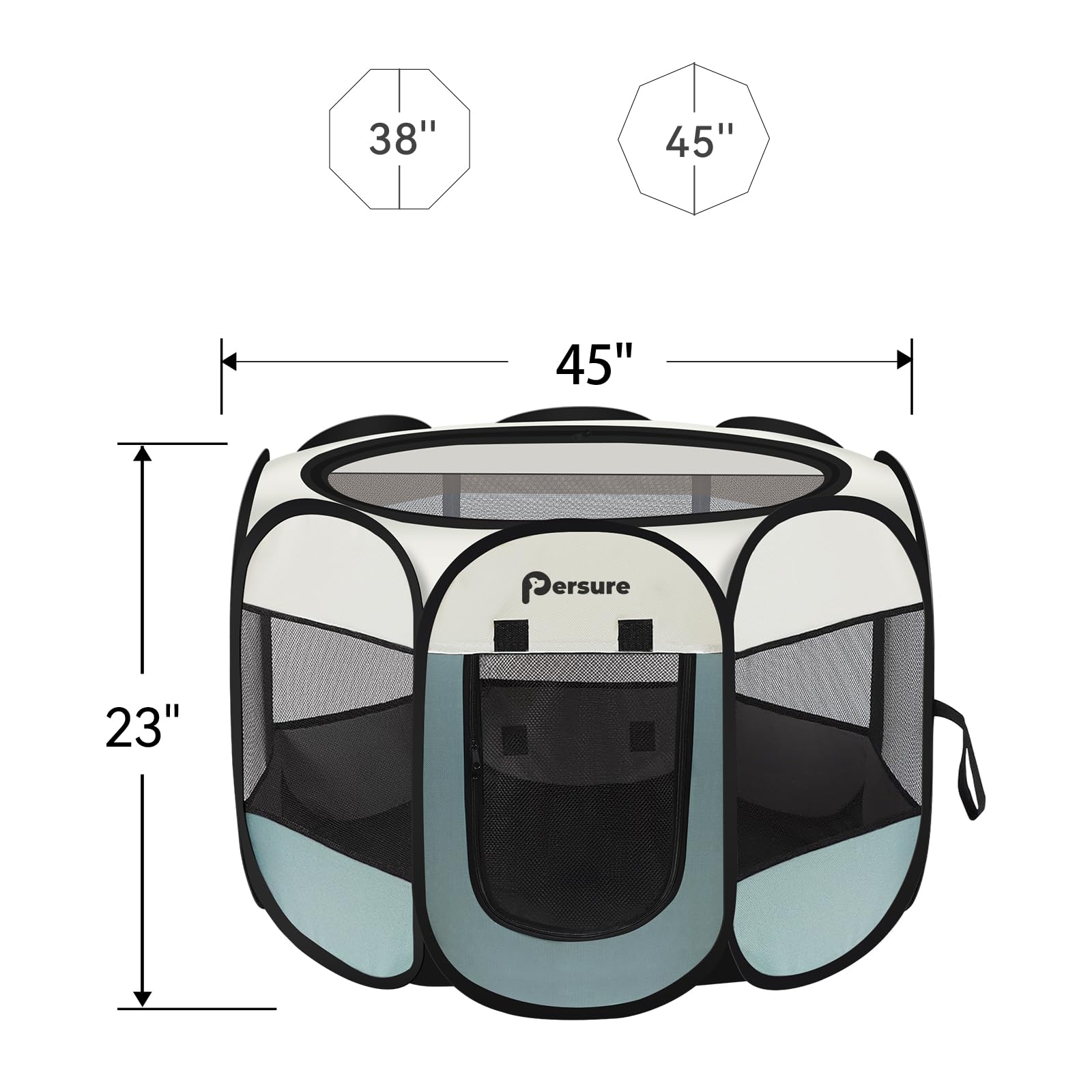 Persure sac de transport compact facilitant rangement et déplacement