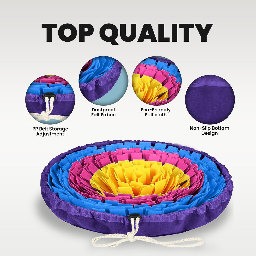 PET ARENA ceinture réglable transformant tapis en bol pratique