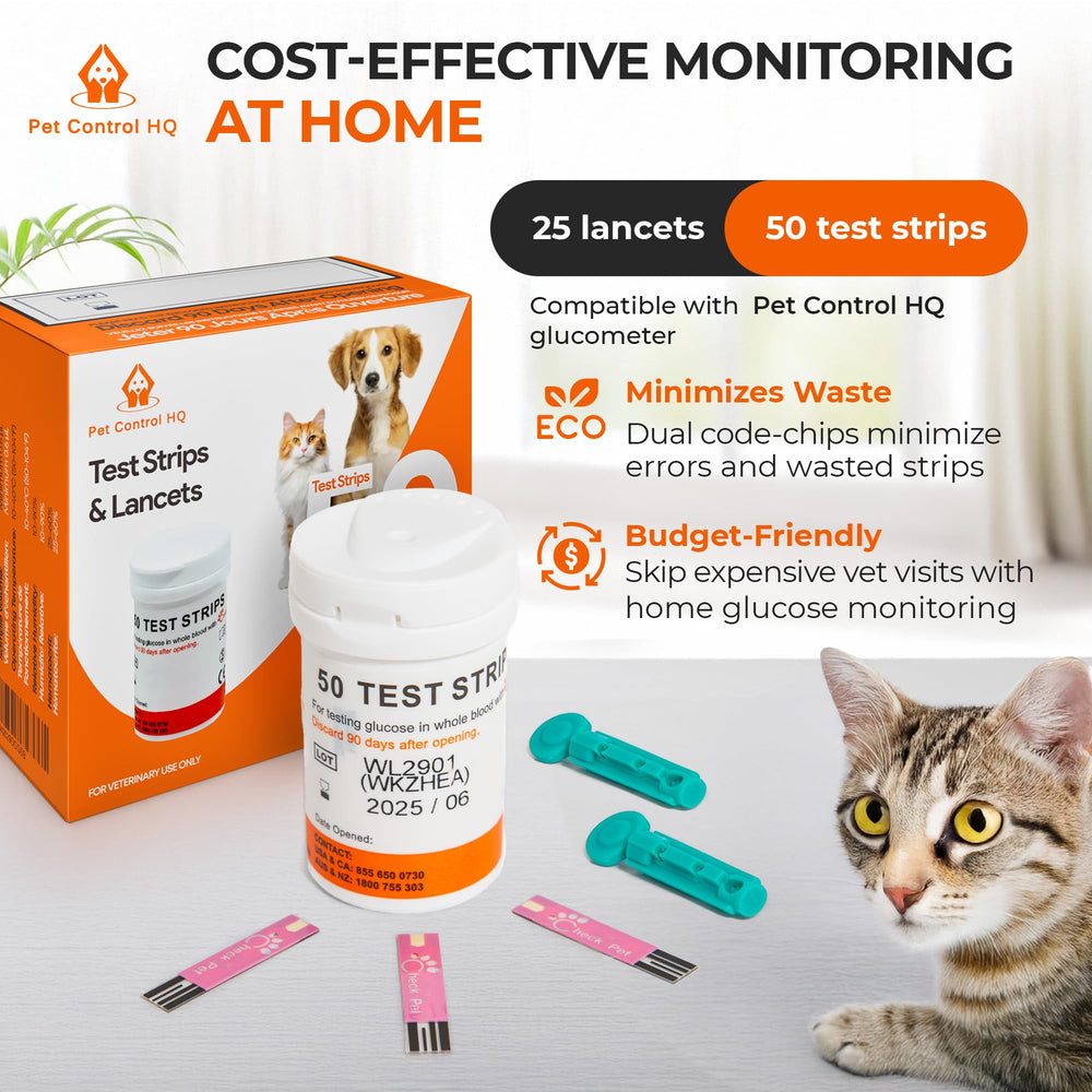 Pet Control HQ comparaison taille pour évaluer format et quantité