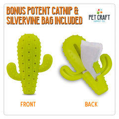 Pet Craft Supply démonstration d’insertion de sachet d’herbe à chat pour attractivité