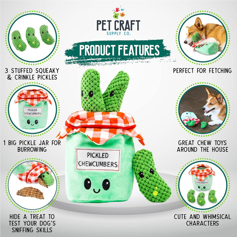 Pet Craft Supply ensemble Pickles complet, entertainment interactif pour chien