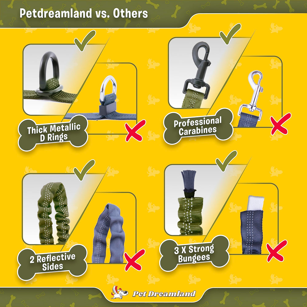 Pet Dreamland comparaison taille ceinture montrant ajustement