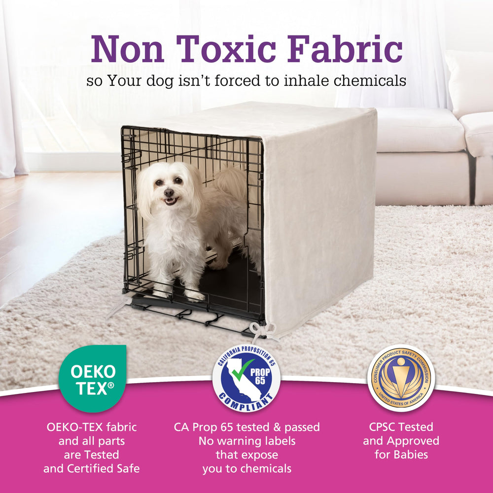 Pet Dreams comparaison taille 24" illustrant ajustement pour petits chiens