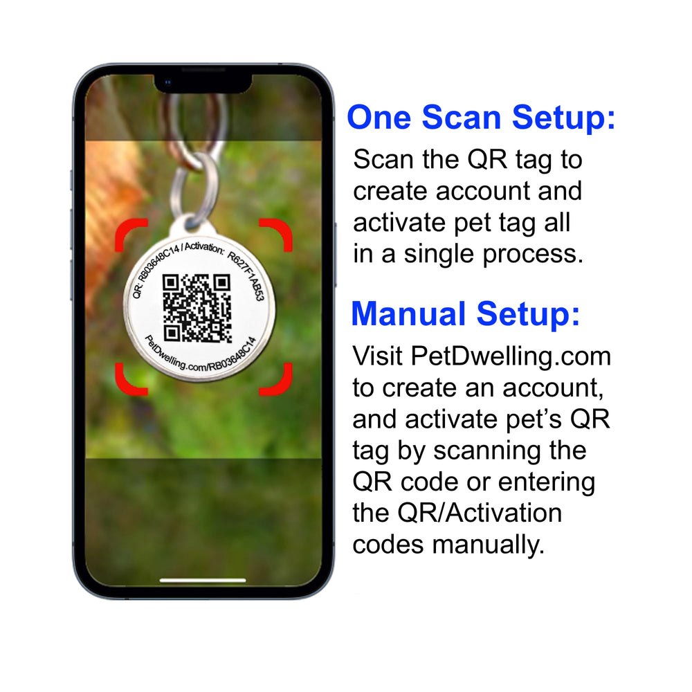 Pet Dwelling médaille attachée au collier facilitant identification immédiate
