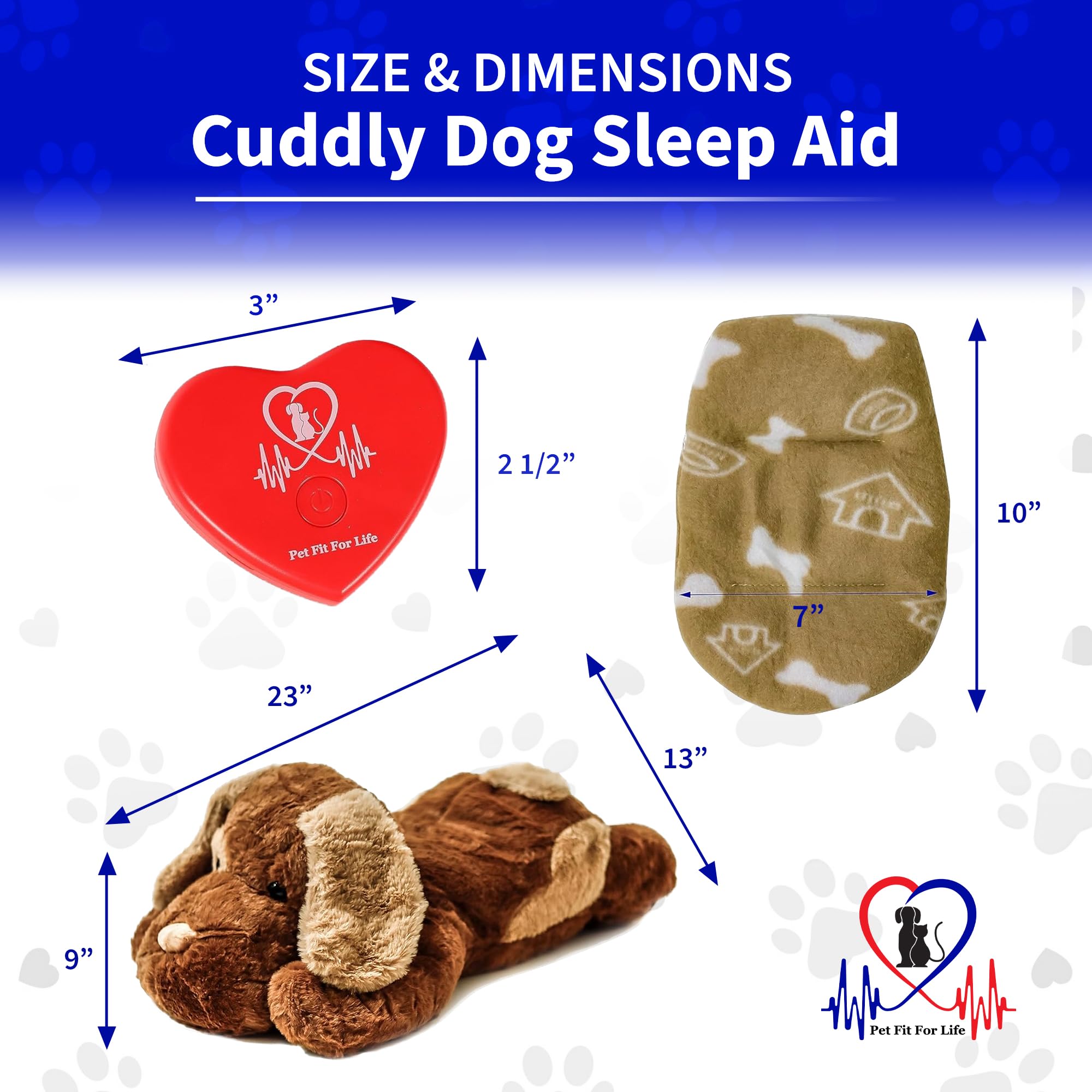 Pet Fit For Life coussinet chauffant réutilisable qui procure chaleur apaisante