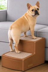 Pet Gear Easy Step II face avant montrant marches larges pour accès sécurisé
