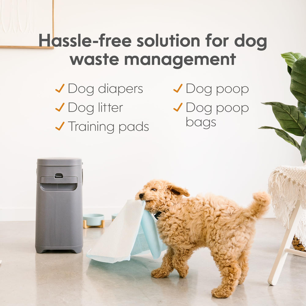 Pet Genie recharge multi-couches montrant barrière anti-odeurs durable
