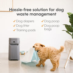 Pet Genie recharge multi-couches montrant barrière anti-odeurs durable