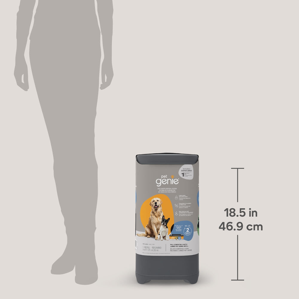 Pet Genie utilisé en cuisine pour collecte discrète et sans odeur