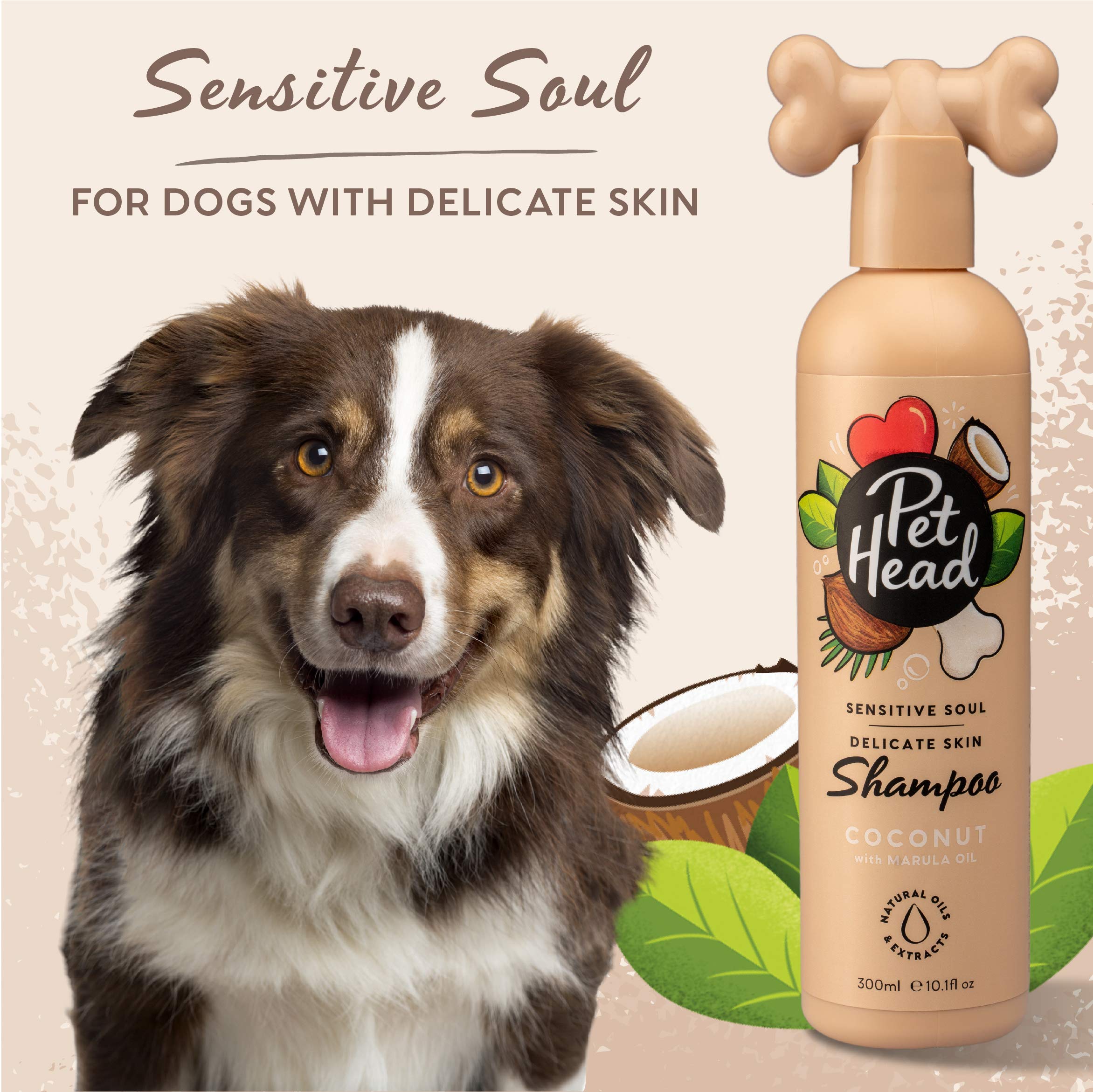 Pet Head mousse onctueuse en gros plan pour nettoyage doux