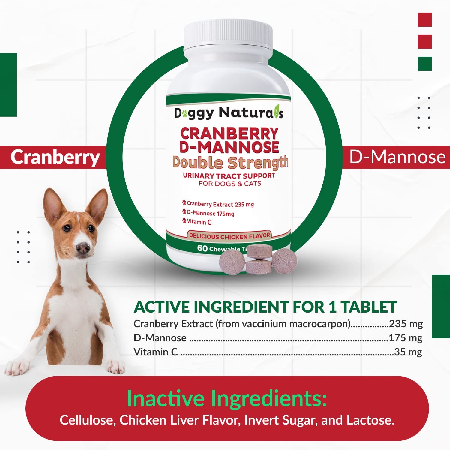 Pet Health Pharma comprimé masticable gros plan, attrayant pour animaux