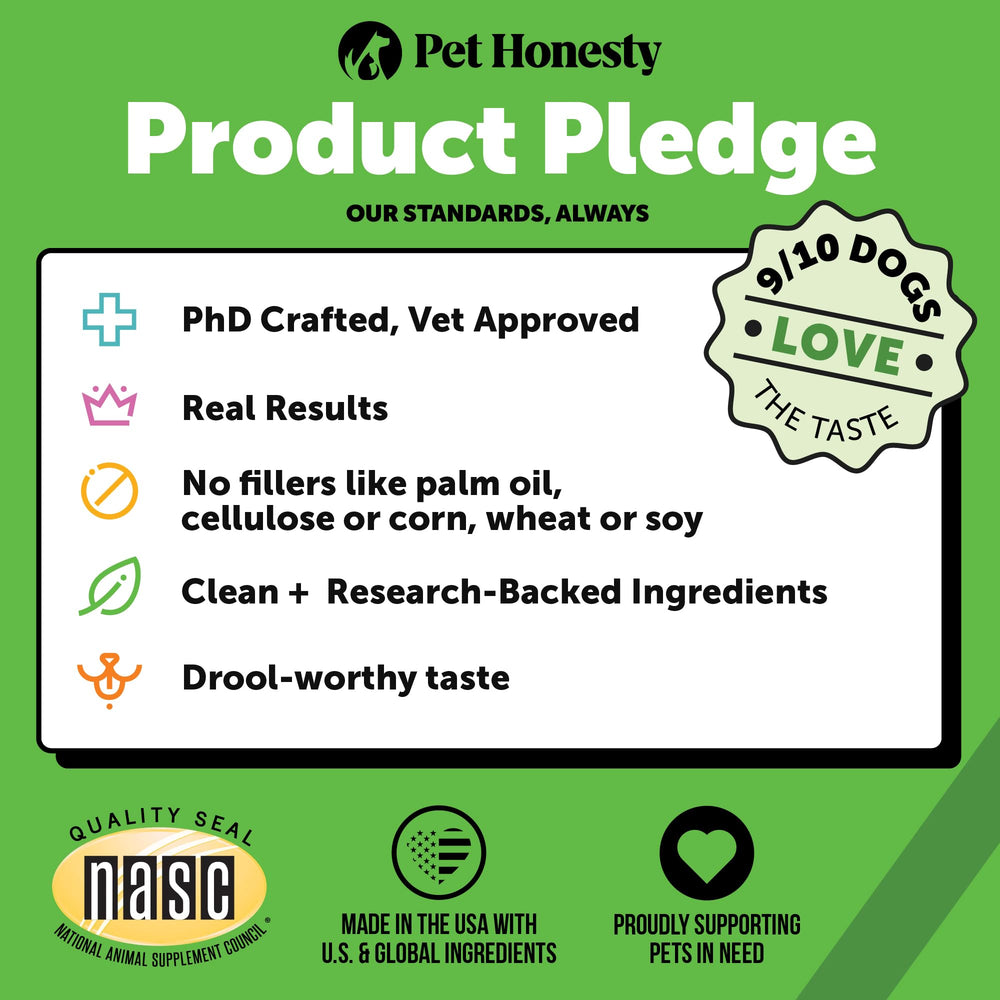 Bouteille Pet Honesty avec indication des 90 doses pratiques pour un mois