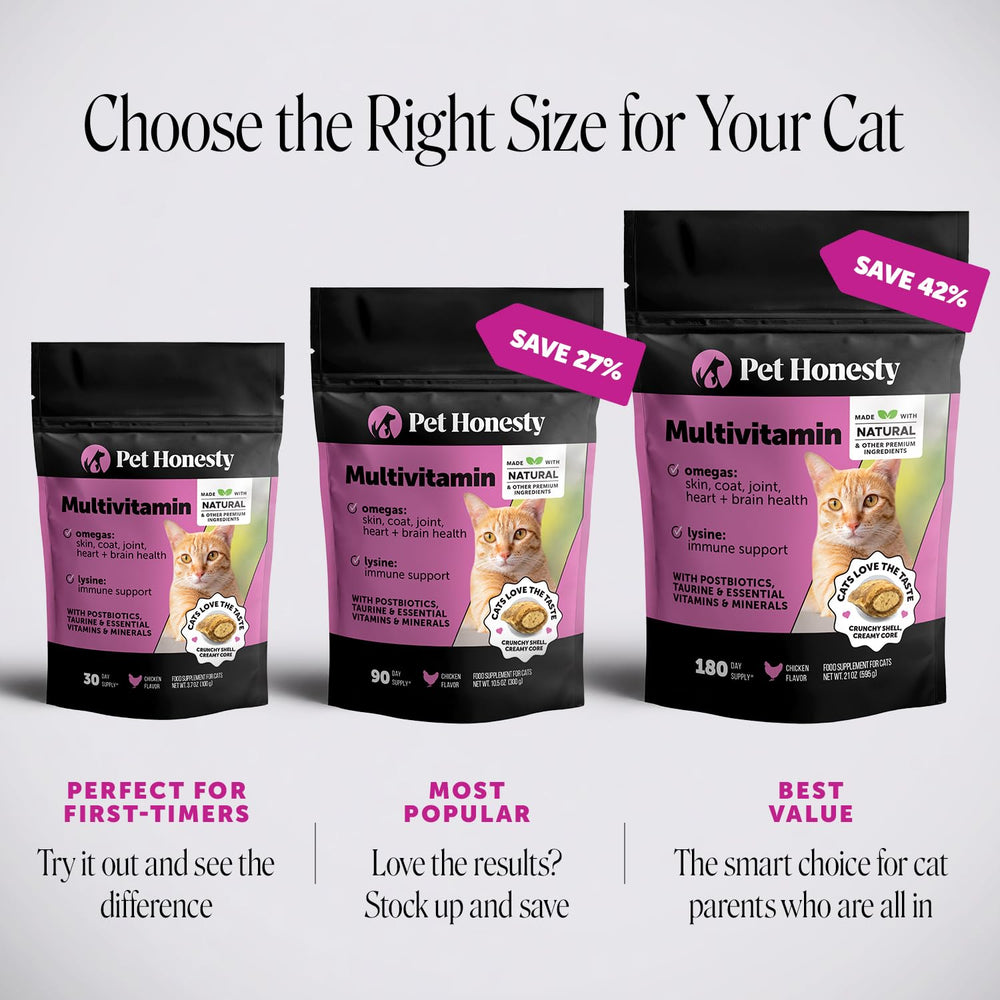 Pet Honesty chat mange friandise aisément pour administration sans stress