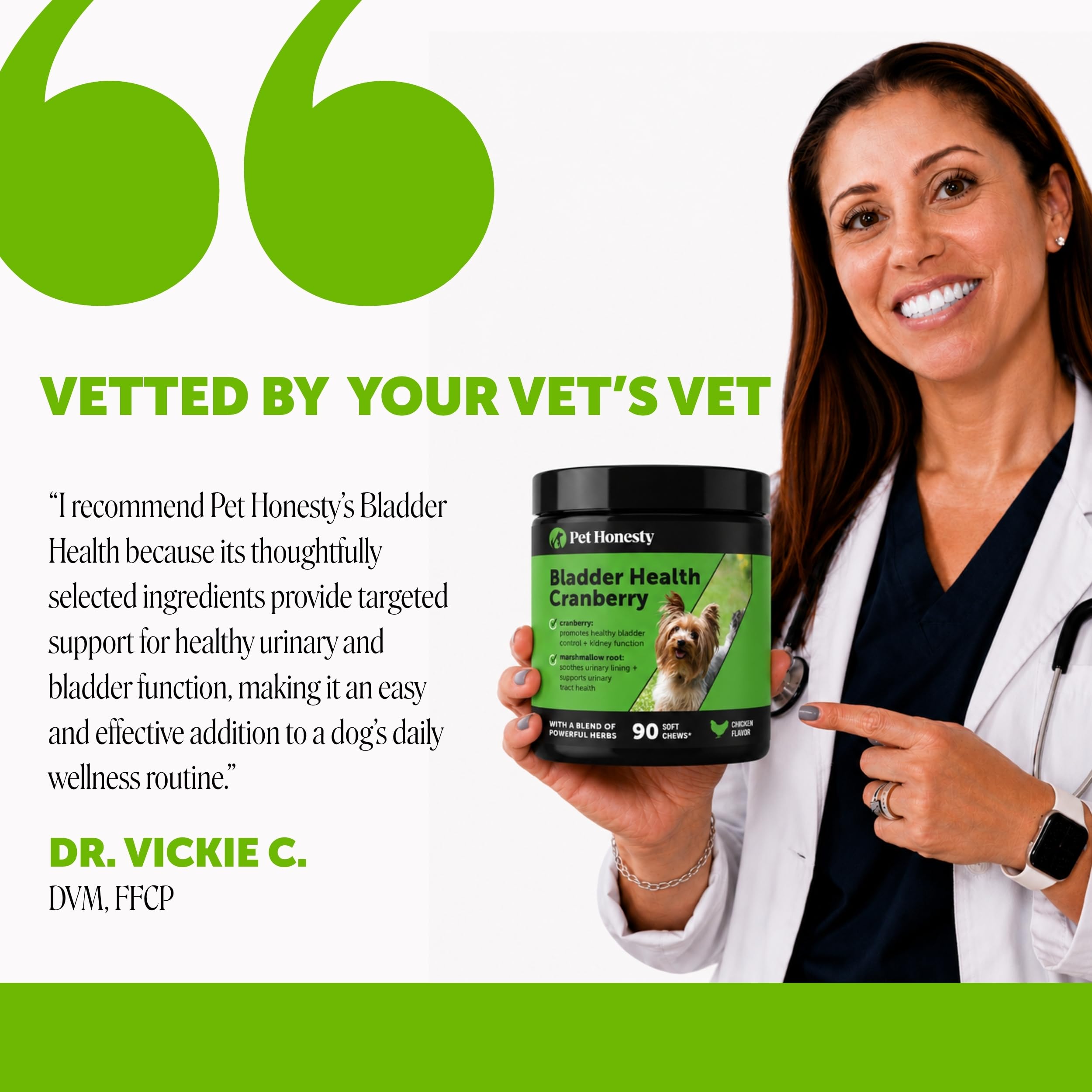 Pet Honesty comparaison taille, illustre portion pratique pour tout chien