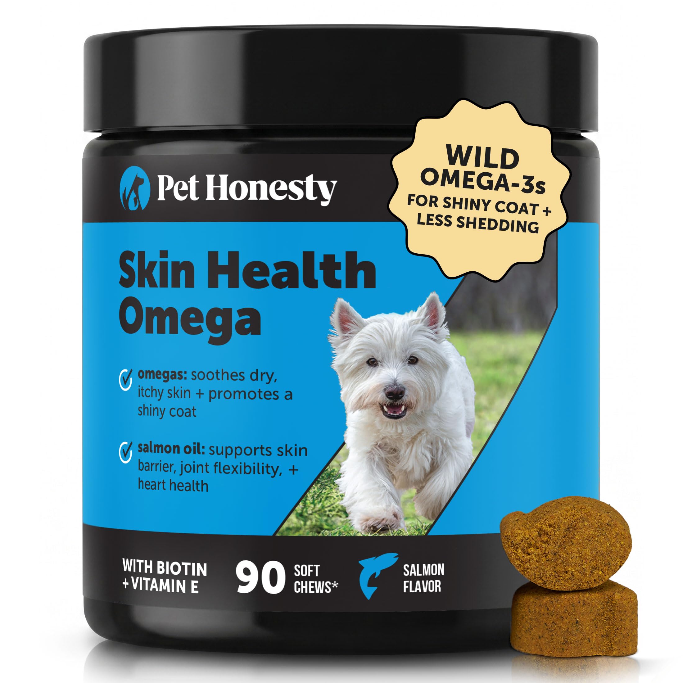 Pet Honesty emballage avant montrant format 90 comprimés bénéfice praticité