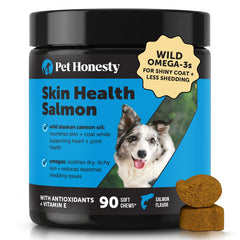Pet Honesty emballage face montrant boîte pratique et bénéfice santé
