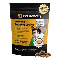 Pet Honesty emballage frontal montrant la boîte et la durée 30 jours