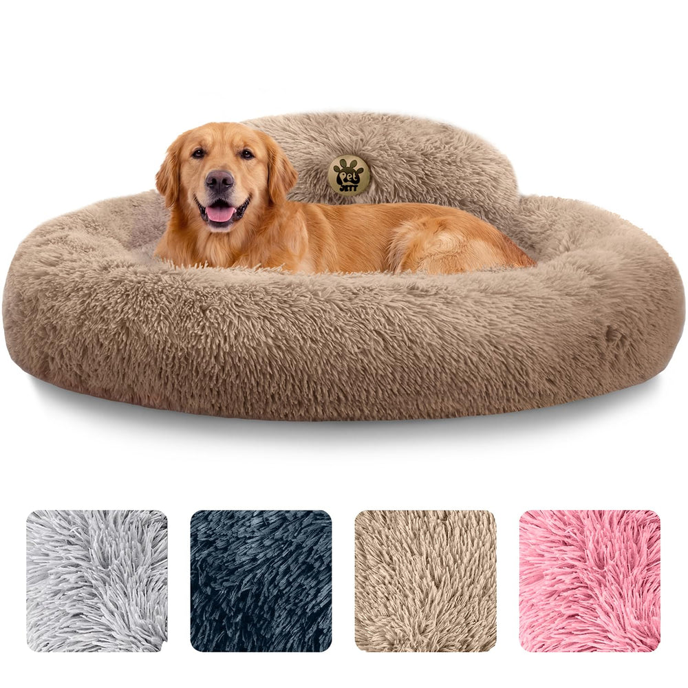 PET JETT lit donut face avant montrant confort accueillant