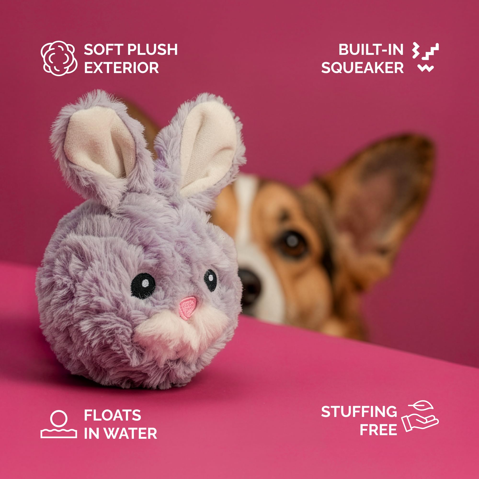 Pet Lou gros plan texture nylon offrant meilleure résistance mordant