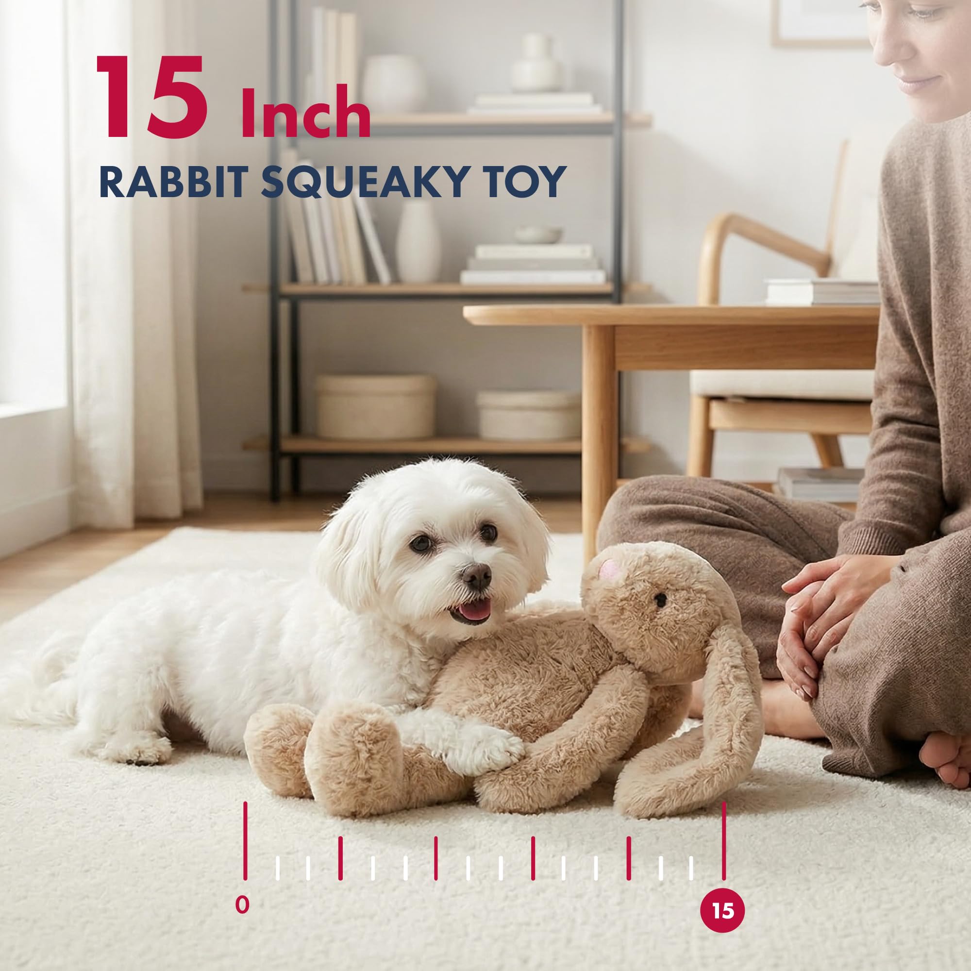 Pet Lou comparaison taille avec une main pour évaluer adéquation