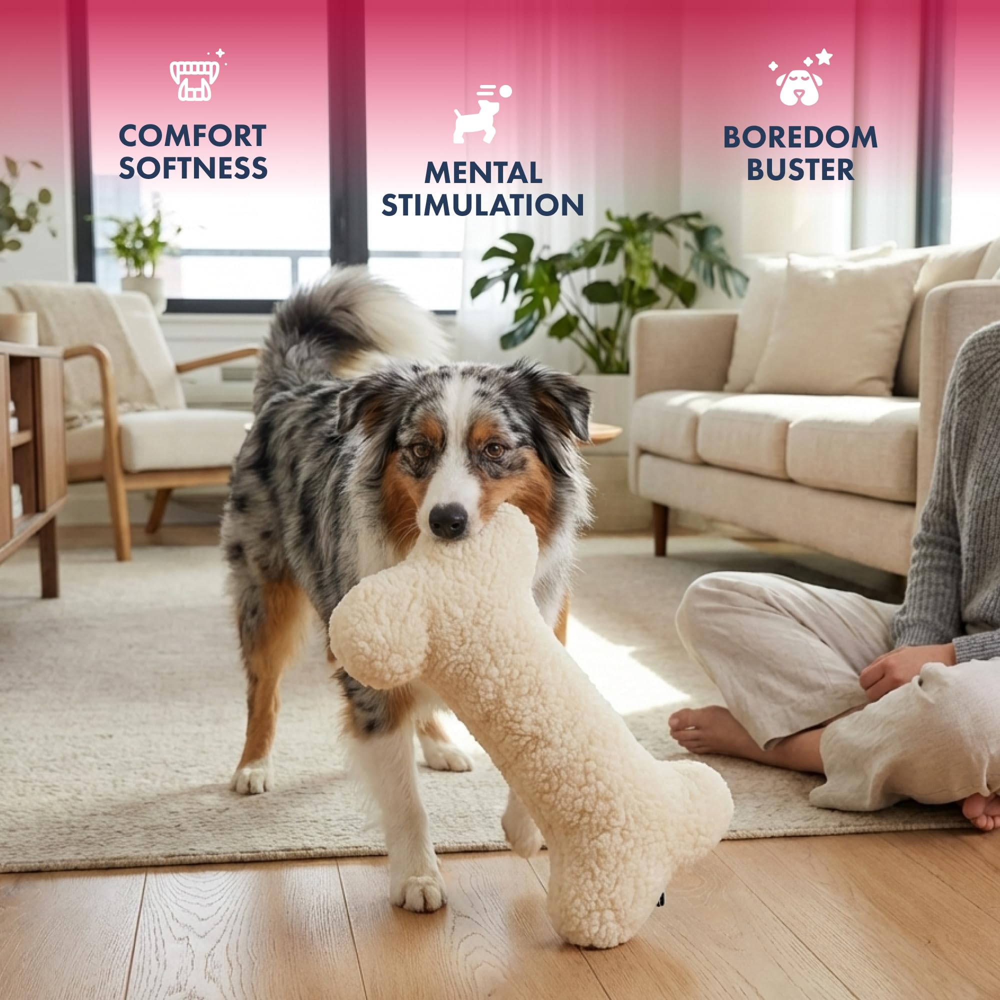 Pet Lou aperçu des grelots, stimulation sonore du jeu