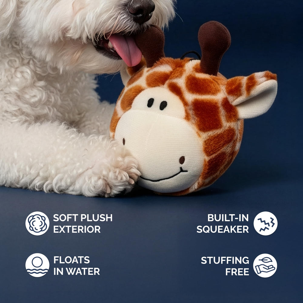 Pet Lou gros plan texture peluche douce pour confort de la mâchoire
