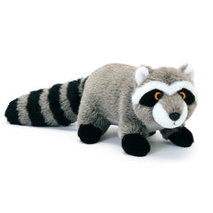 Pet Lou peluche raton face avant montrant forme réaliste et attrait visuel