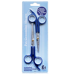 PET MAGASIN face avant des ciseaux bleus, aspect professionnel et durable