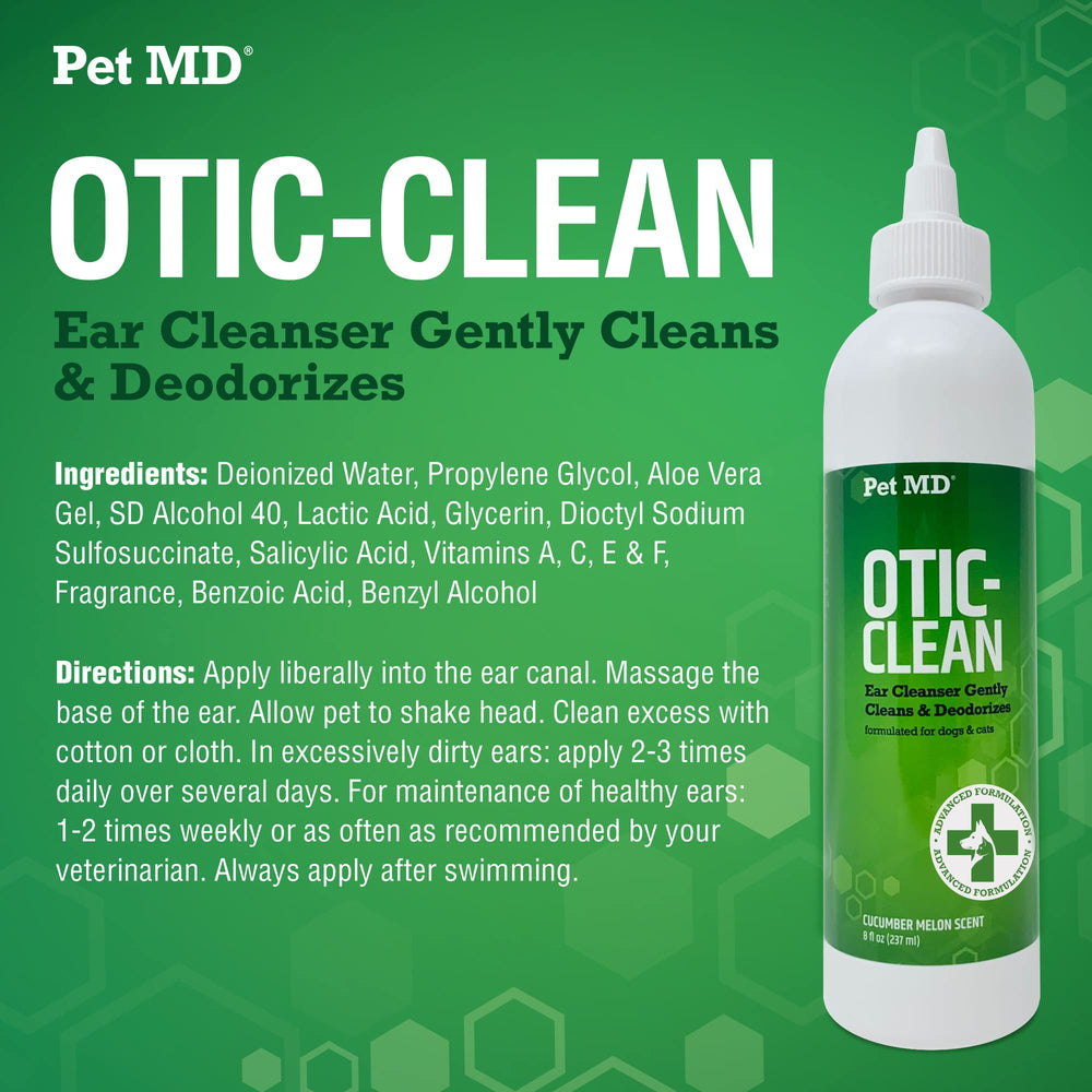 Pet MD flacon 8 oz en comparaison d'échelle, pratique pour usage régulier
