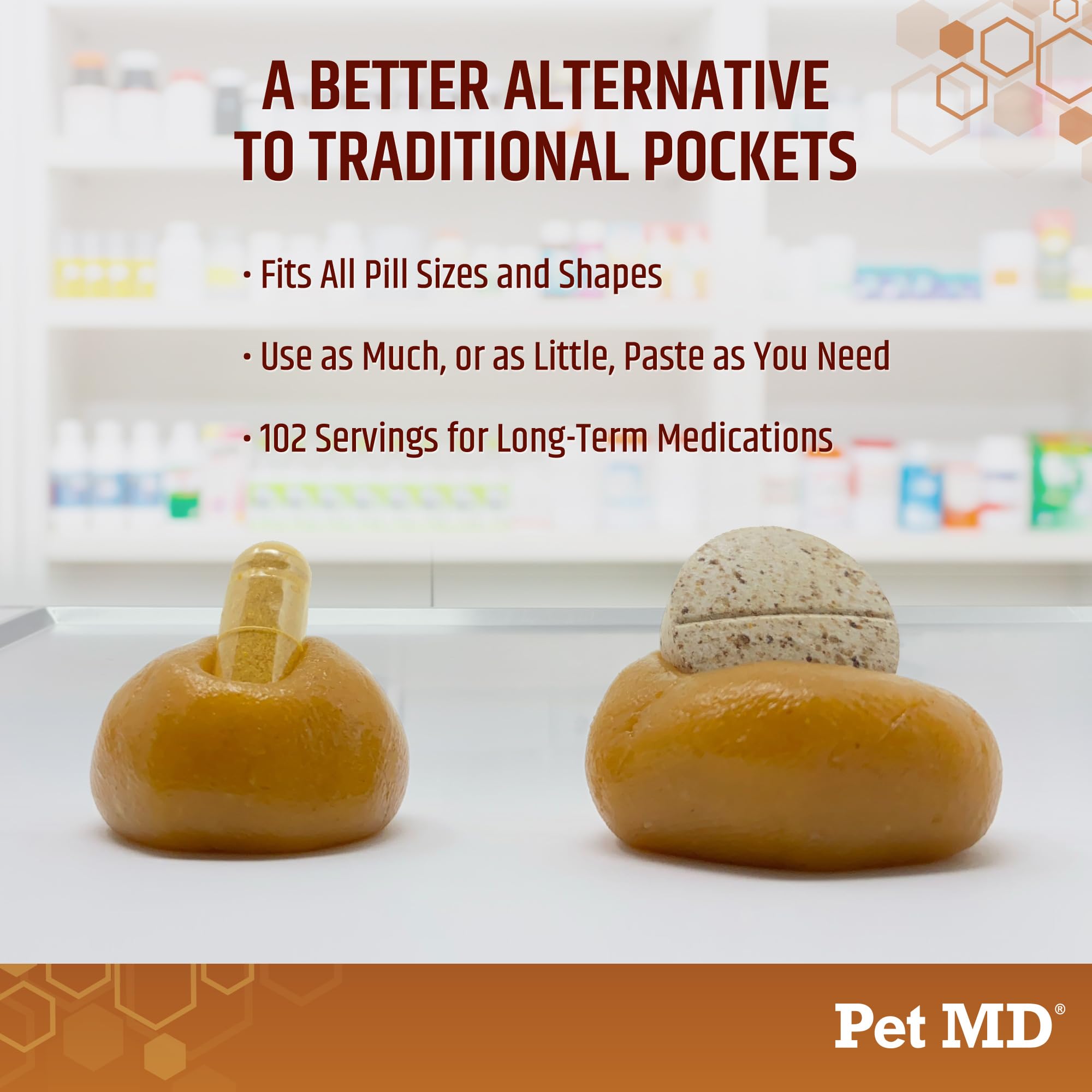 Comparaison de portion Pet MD pour illustrer faible apport calorique et contrôle