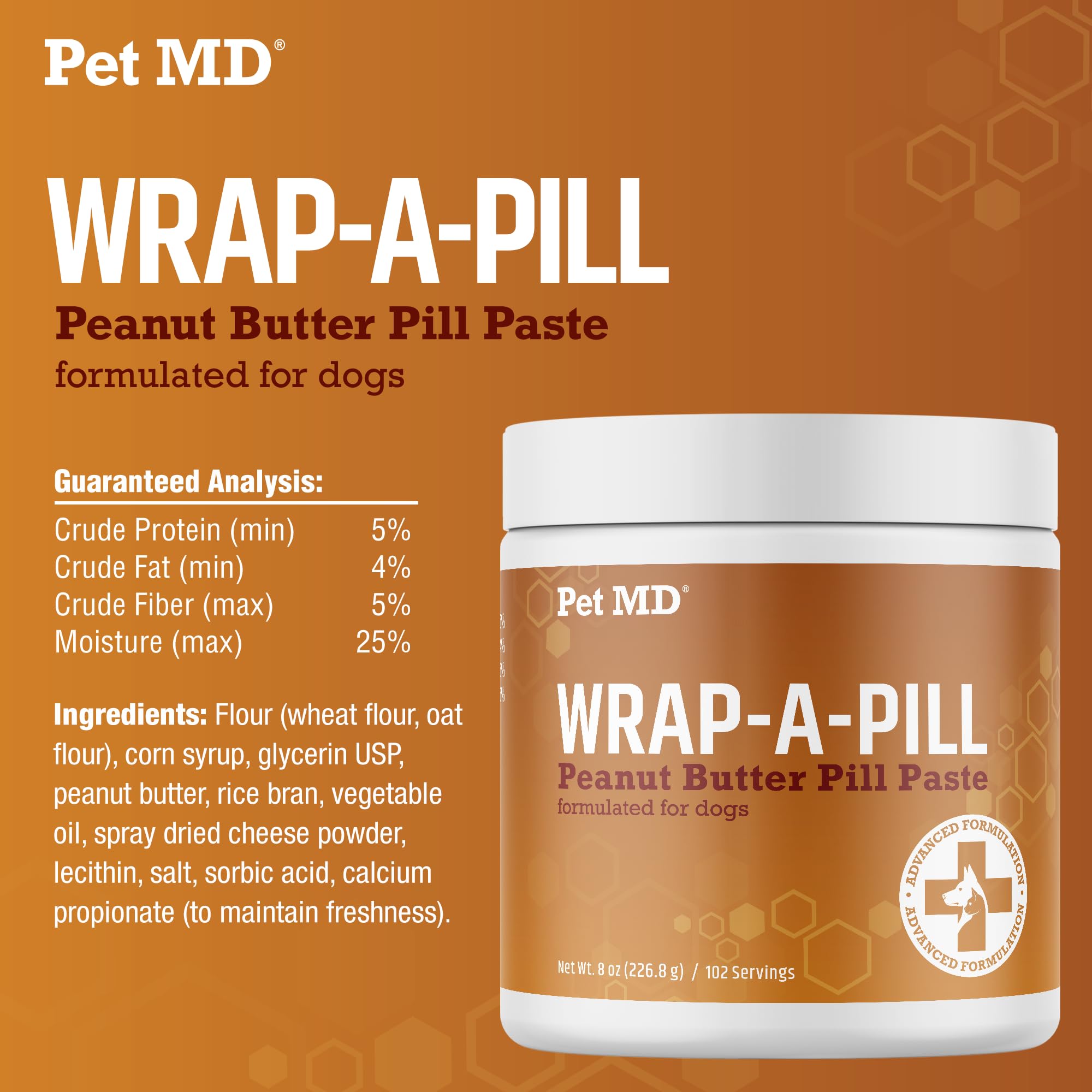 Chien acceptant Pet MD Wrap A Pill dans un cadre quotidien, réduit stress médication