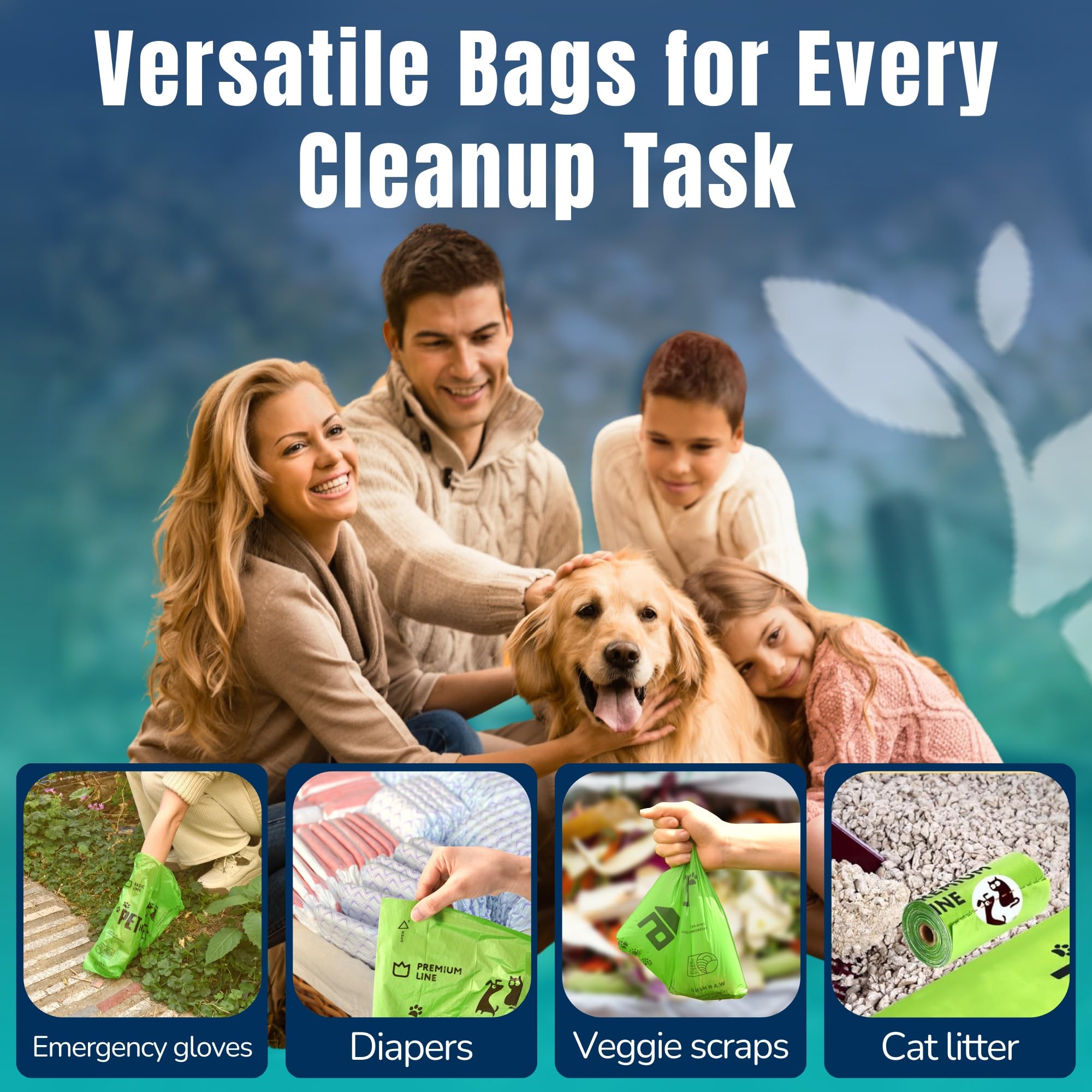 PET N PET comparaison taille montrant 9x13 pouces pour chiens moyens et grands
