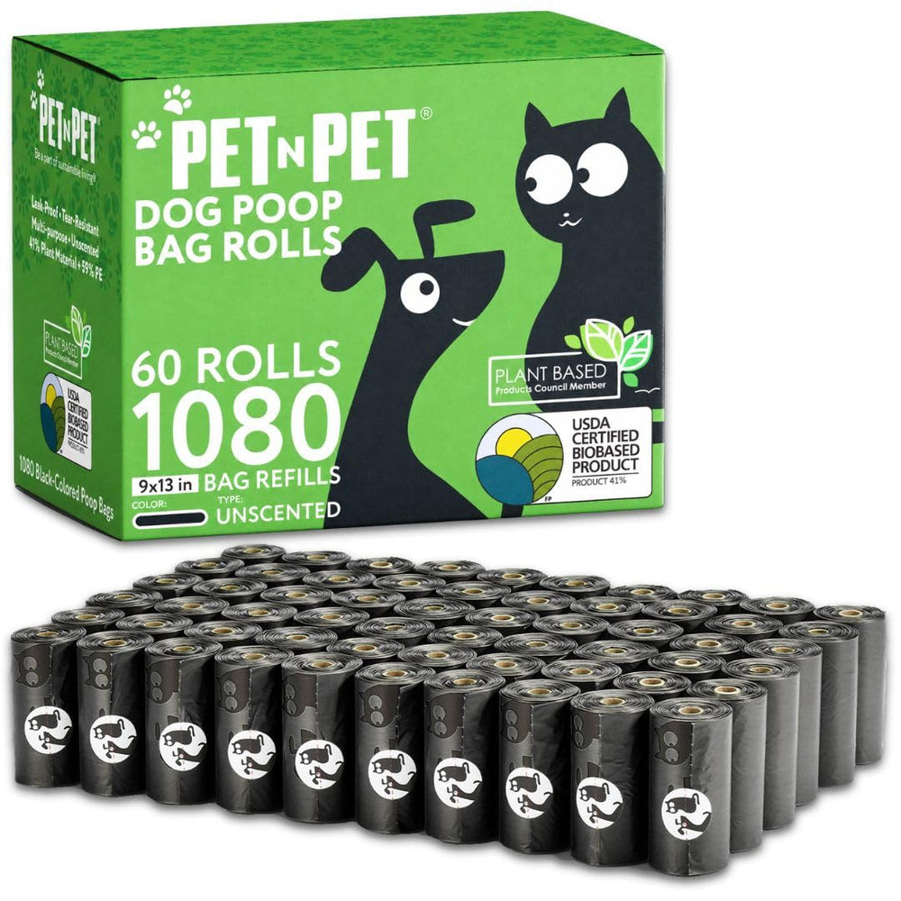 Pet N Pet emballage 60 rouleaux, grande quantité pratique