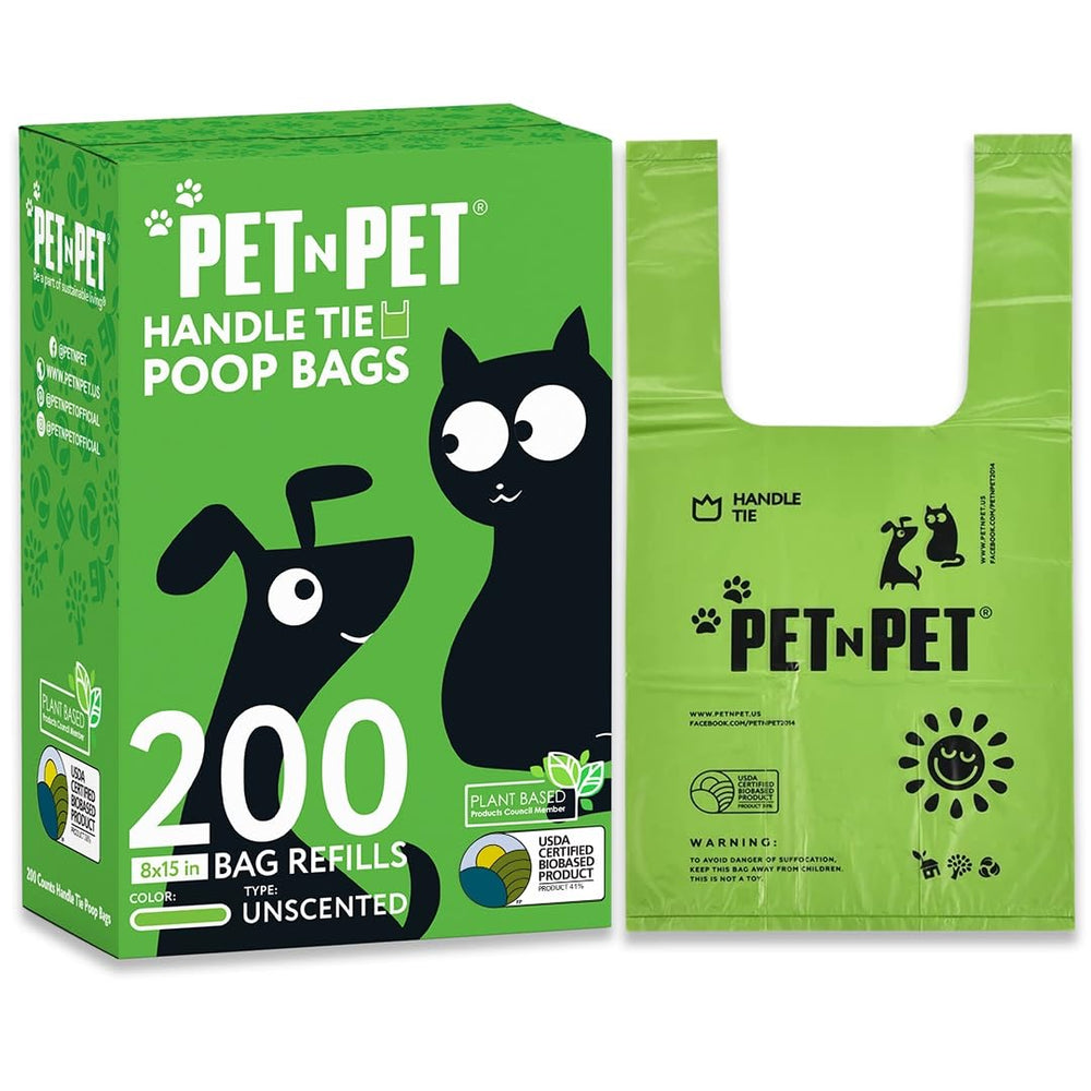 PET N PET emballage avant montrant 200 sacs pratique