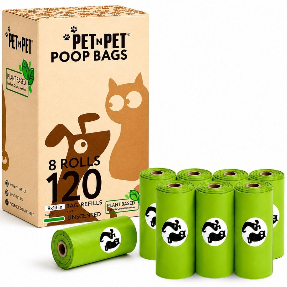 Pet N Pet emballage avant montrant la boîte et l'étiquette facile à stocker